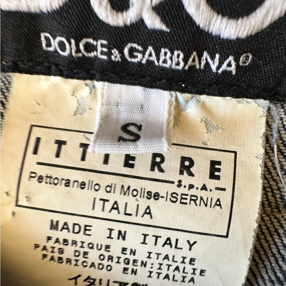 Dolce & Gabbana Jean Jacket 90’s - Picture 6 of 8